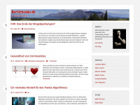 bertschulzki.de Webseite Vorschau