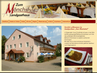 landgasthaus-moenchshof.de Webseite Vorschau