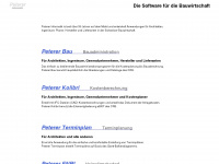 peterer.ch Webseite Vorschau