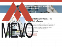 mevo.ch Webseite Vorschau