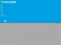 rinoweder.ch Webseite Vorschau