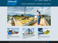 finger-ag.ch Webseite Vorschau