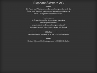 elephant.ch Webseite Vorschau