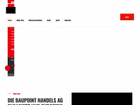 baupoint.ch Webseite Vorschau