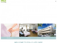 poly-lifecare.com Webseite Vorschau