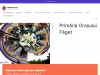 primariafaget.ro Webseite Vorschau