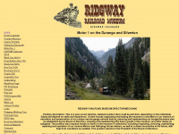 ridgwayrailroadmuseum.org Webseite Vorschau