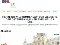 rheumaliga.at Webseite Vorschau