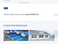 grafik-zone.ch Webseite Vorschau