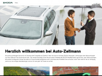 auto-zellmann.skoda-auto.de Webseite Vorschau