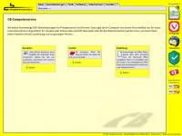 cb-computerservice.at Webseite Vorschau