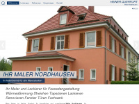 maler-nordhausen.de Webseite Vorschau