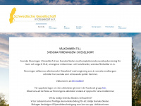 svenskaforeningen.de Webseite Vorschau