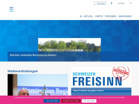 fdp-bezirk-brugg.ch Webseite Vorschau