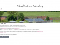 islandpferde-von-lutzenberg.de Webseite Vorschau