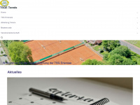 tsge-tennis.de Webseite Vorschau