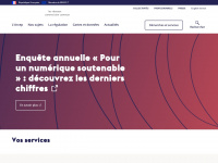 arcep.fr Webseite Vorschau