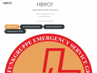 hb9cf.ch Webseite Vorschau