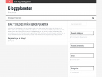 bloggplaneten.se Webseite Vorschau