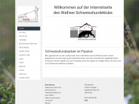 schweisshundeführer.ch Webseite Vorschau