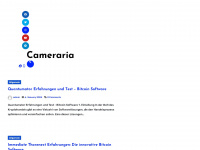 cameraria.de Webseite Vorschau