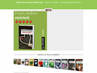 claudia-rossbacher.com Webseite Vorschau