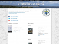 listoflights.org Webseite Vorschau