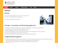 gert-levy.de Webseite Vorschau