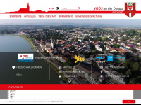 ybbs.gv.at Webseite Vorschau