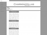 charmingvillas.net Webseite Vorschau