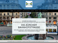 bahnhofstrasse-zuerich.ch Webseite Vorschau