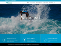 aureliatours.de Webseite Vorschau