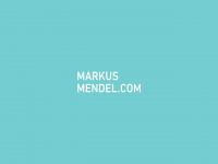 markusmendel.com Webseite Vorschau