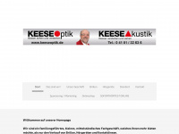 keeseoptik.de Webseite Vorschau