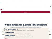 kalmarlansmuseum.se Webseite Vorschau