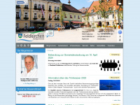 feldkirchen.at Webseite Vorschau