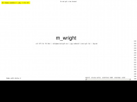 marcwright.de Webseite Vorschau
