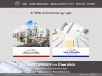 aktiva.at Webseite Vorschau