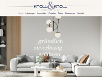 immo-knoll.com Webseite Vorschau