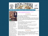 royaltarokk.hu Webseite Vorschau