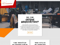 offene-werkstaetten.org Webseite Vorschau