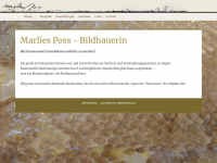 marlies-poss.de Webseite Vorschau