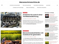 macwaschmaschine.de Webseite Vorschau