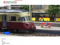 eisenbahnsammlung.ch Webseite Vorschau