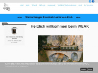 weak.ch Webseite Vorschau