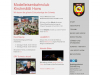 modelleisenbahnclub.ch Webseite Vorschau