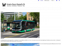 tram-bus-basel.ch Webseite Vorschau
