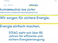 steag.com Webseite Vorschau