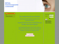 nepaal.de Webseite Vorschau