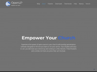 openlp.org Webseite Vorschau